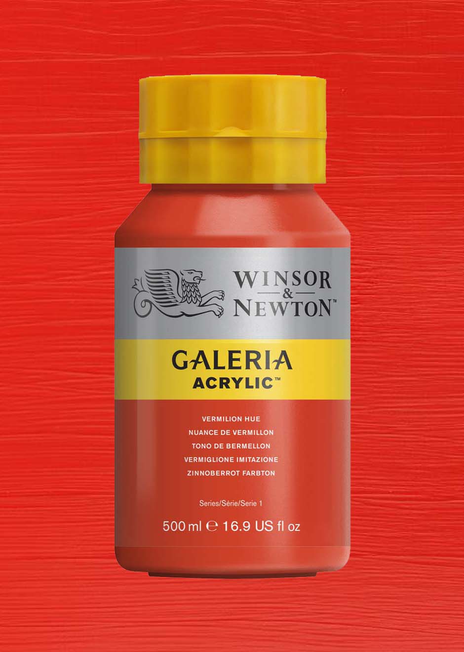 Winsor & Newton | Galeria Acrylic 500ml Permanent Green Middle